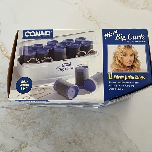 Conair Hair Vintage Conair More Big Curls Hot Roller Set Poshmark